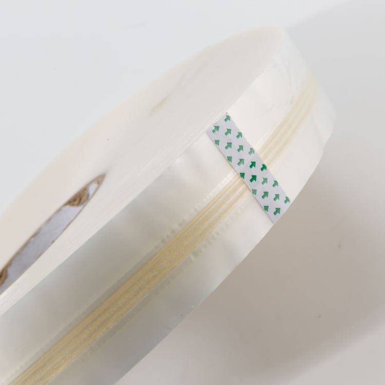 Breitfilm-Dünnkleber Kundenspezifisches wiederverschließbares PE-Plastiktüten-Versiegelungsband